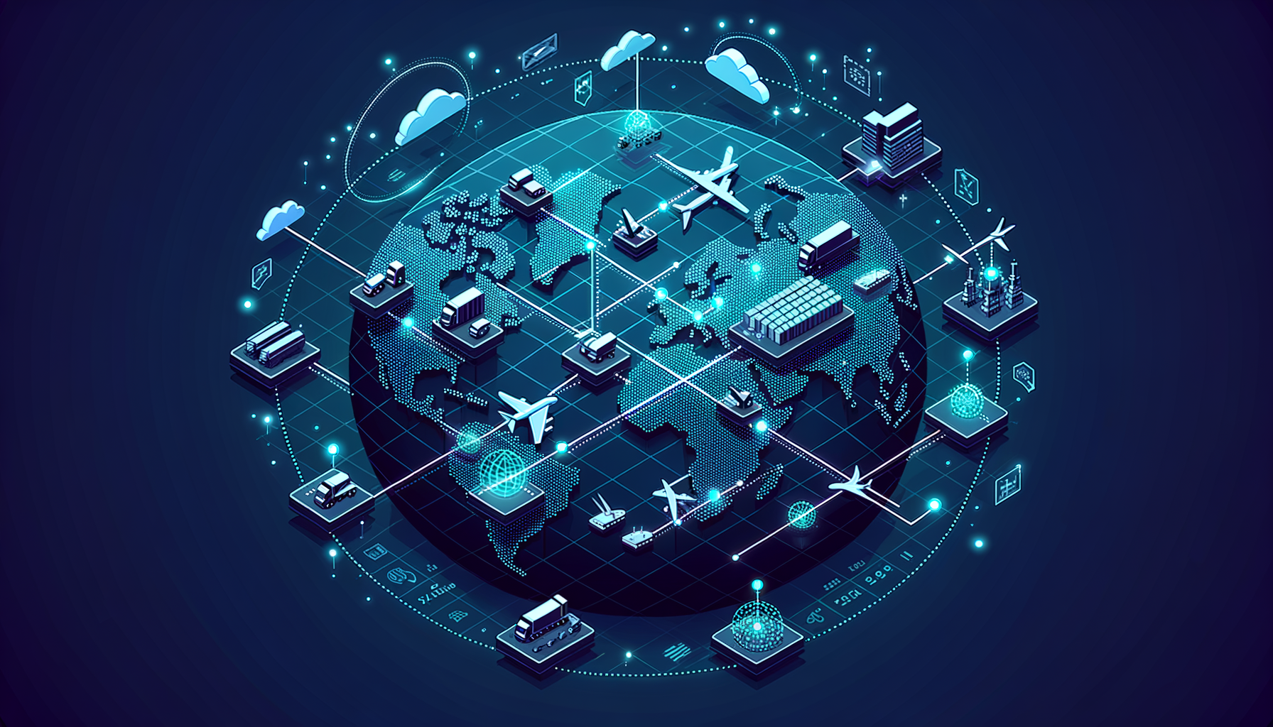Global freight logistics network